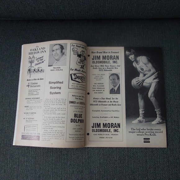 Vintage Official Warriors Quarterly 1971-72 - Picture 5 of 15